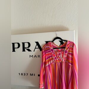 ORIGINAL AITHENTIC PUCCI KAFTAN GOWN DRESS NIGHT DRESS! Vintage! Rare! Designer!